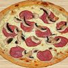Фото к позиции меню Пицца ветчина и грибы на сливках