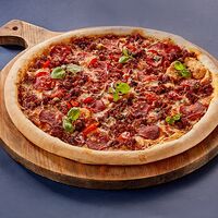 Пицца Болоньезе с перцем