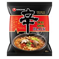 Рамен Nongshim Shin Black с говядиной и грибами