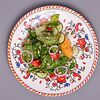 Фото к позиции меню Куриный шницель с салатом из свежих овощей