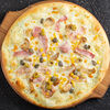 Фото к позиции меню Пицца с беконом и кукурузой
