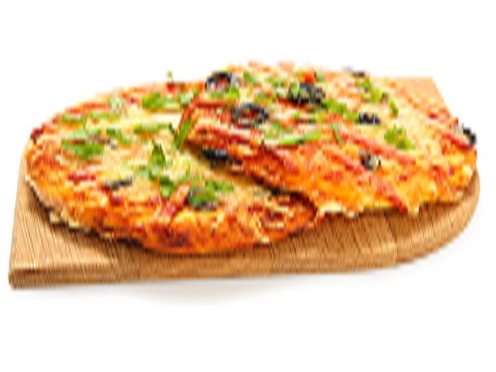 Мини-пицца с ветчиной и сыром