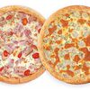 Фото к позиции меню Комбо 2 пиццы (Карбонара и Сочная курочка)