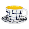 Фото к позиции меню Millimi индиго набор чайный 2пр, чашка 270мл, блюдце 15см, керамика