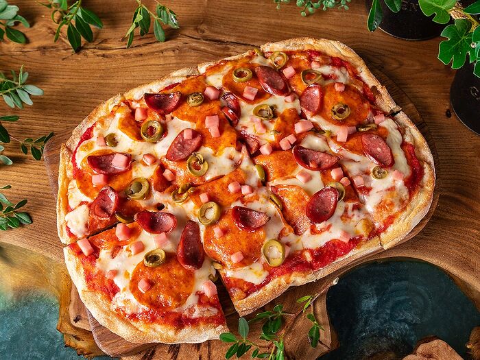 Римская пицца мясная