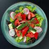 Фото к позиции меню Овощной салатик с помидоркой