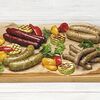 Фото к позиции меню Колбаски из свинины Тюринский с овощами гриль