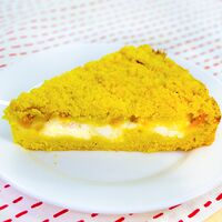 Пирог творожно-манговый