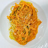 Фото к позиции меню Спагетти с мясом краба в неаполитанском соусе