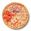 Фото к позиции меню Пицца Четыре сезона на толстом тесте