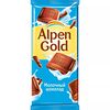 Фото к позиции меню Шоколадная плитка Alpen Gold молочный