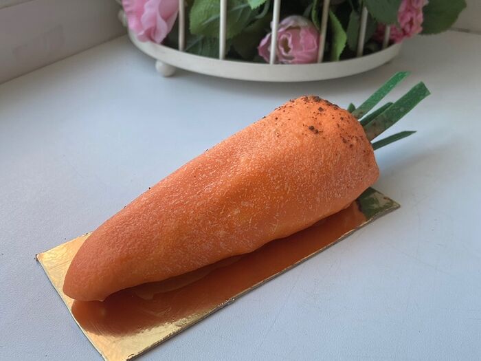 Муссовое пирожное Морковь