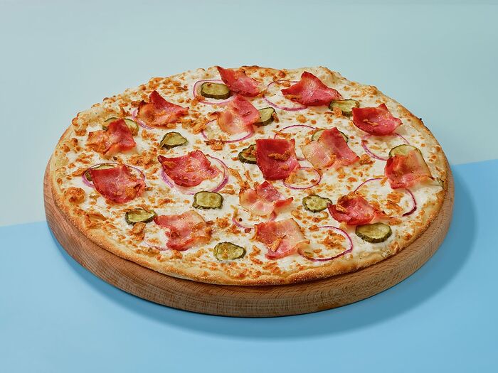 Пицца Фермерская на тонком тесте 30 см