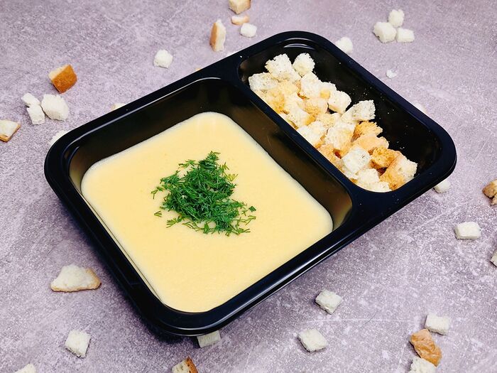 Сырный крем-суп (средний)