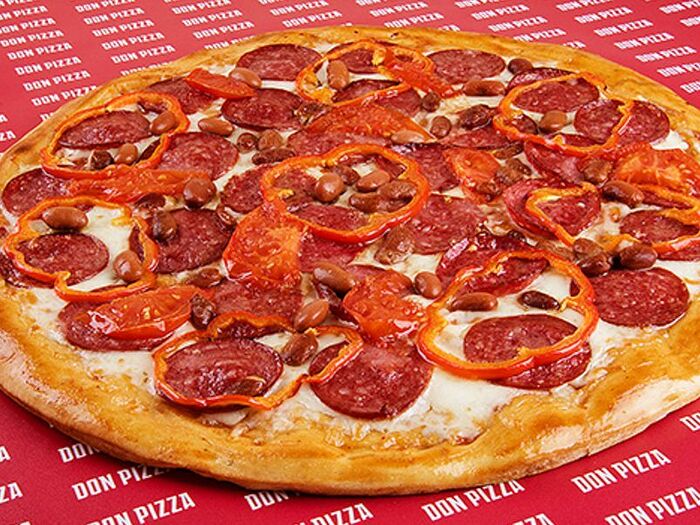Сайт дона пицца. Пицца пепперони. Пицца пепперони Халяль. Римская пицца пепперони. Колбаса пепперони Халяль.