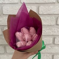 Букет тюльпанов из натурального шоколада