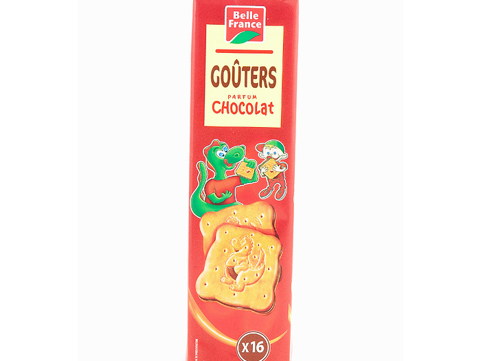 Gouters carre choco b. france