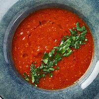 Суп томатный с орзо