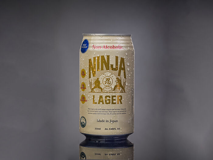 Пиво безалкогольное Ninja Lager