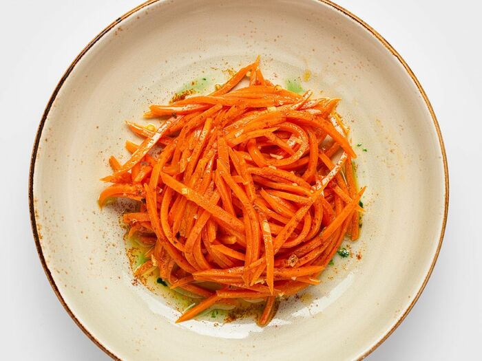 Салат острая морковь