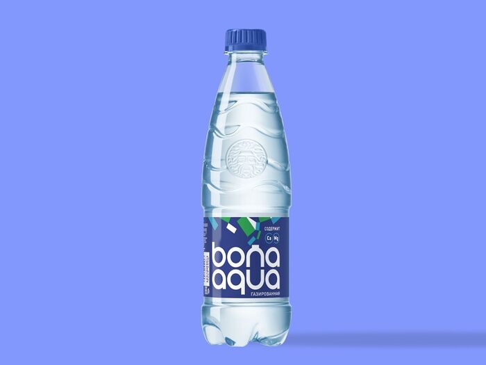 BonAqua газированная