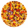 Фото к позиции меню Пицца Чизбургер 31 см с пышным краем