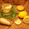 Фото к позиции меню Имбирный чай с лимоном