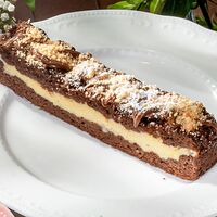 Сырно-шоколадный торт