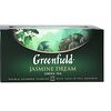 Фото к позиции меню Чай зеленый в пакетах с жасмином Greenfield (Jasmine Dream)