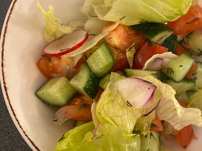 Салат из свежих овощей