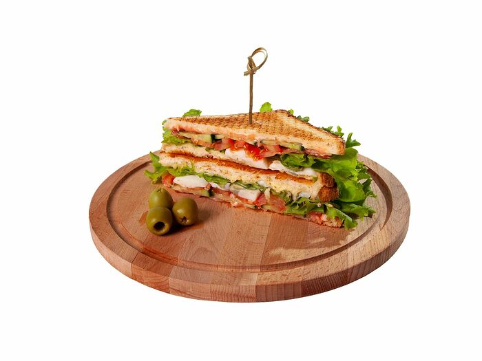 Сэндвич с лососем
