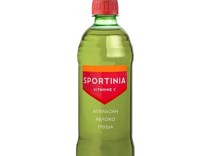 Спортивный витаминизированный напиток Sportinia Апельсин-яблоко-груша