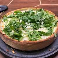 Gorgonzola Pear Deep Dish