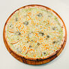 Фото к позиции меню Пицца с грушей и горгонзолой на тонком тесте большая