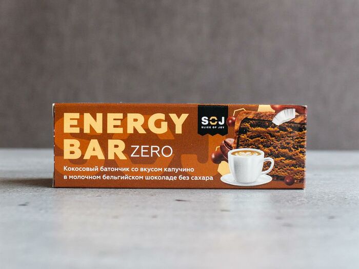 Energy bar zero со вкусом капучино
