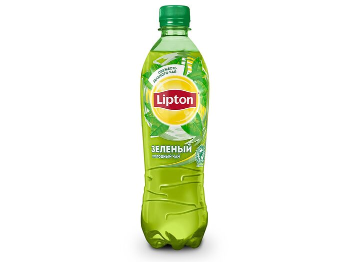 Холодный зеленый чай Липтон