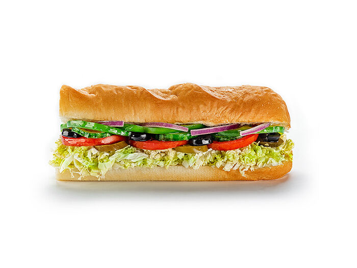 Сэндвич с овощами половинка