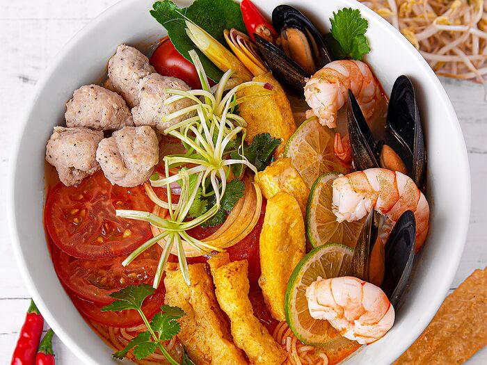 Бун Тхай с морепродуктами маленький