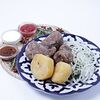 Фото к позиции меню Казан-кебаб из говядины с картошкой по-узбекски
