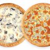Фото к позиции меню Комбо 2 пиццы (Курочка с шампиньонами и Сочная курочка)