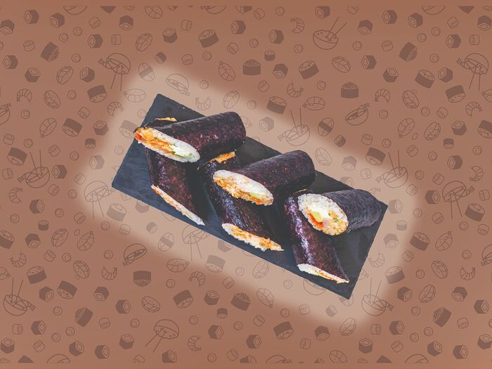 Сушибурито с лососем