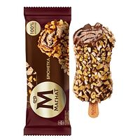 Магнат Брюнетка мороженое эскимо в шоколаде покрытое хрустящими орешками