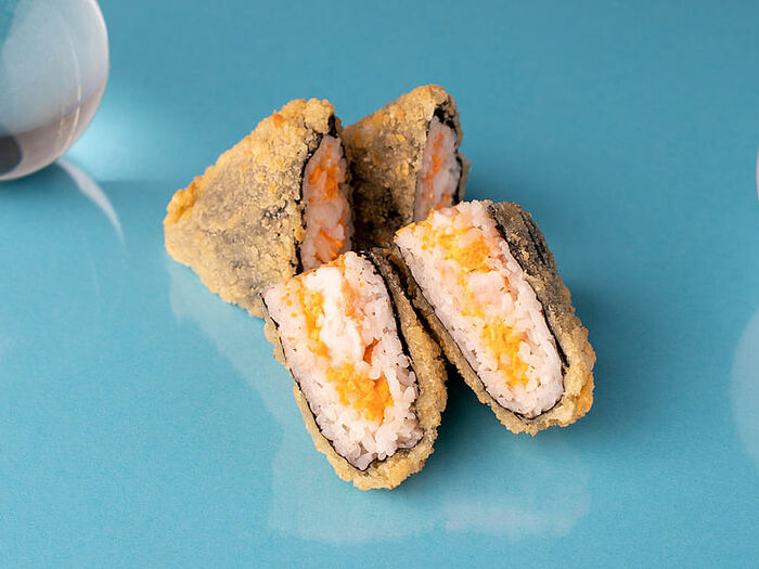 Японский сэндвич с креветкой