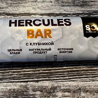 Злаковый батончик ирисо-сливочный Hercules bar без сахара