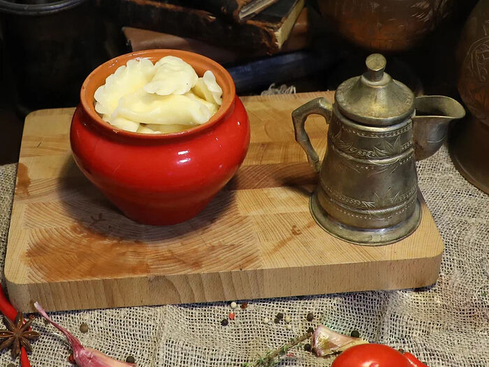 Сладкие отварные вареники с творогом