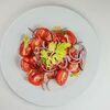 Фото к позиции меню Витаминный салат из сладких помидоров с сельдереем