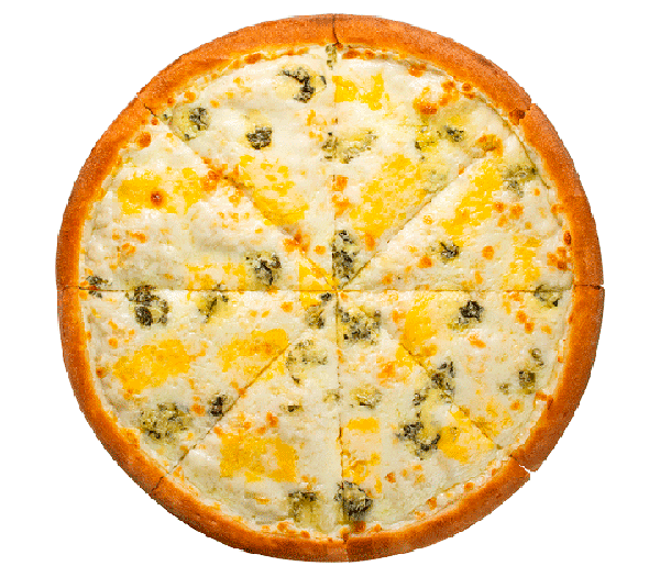 Пицца Четыре сыра 25 см традиционное