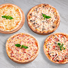 Фото к позиции меню Пицца Мясная и Бьянко и 4Сыра и Салями