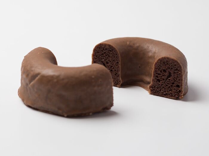 Veg пончик шоколадный без глютена