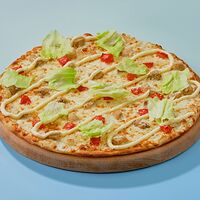 Пицца «Цезарь» на тонком тесте 30 см